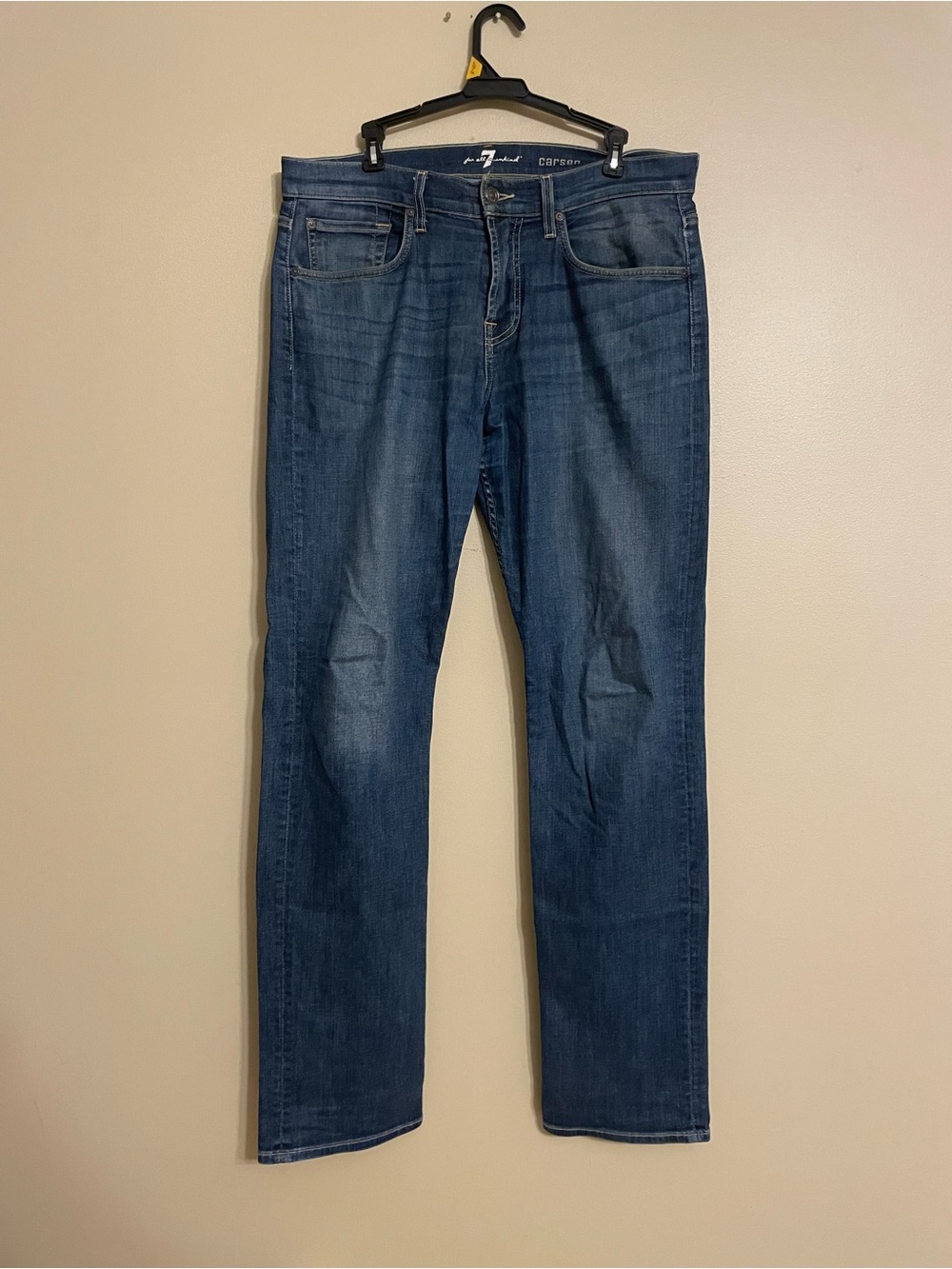 7 For All Mankind‎ Men’s Carsen Jeans size 34